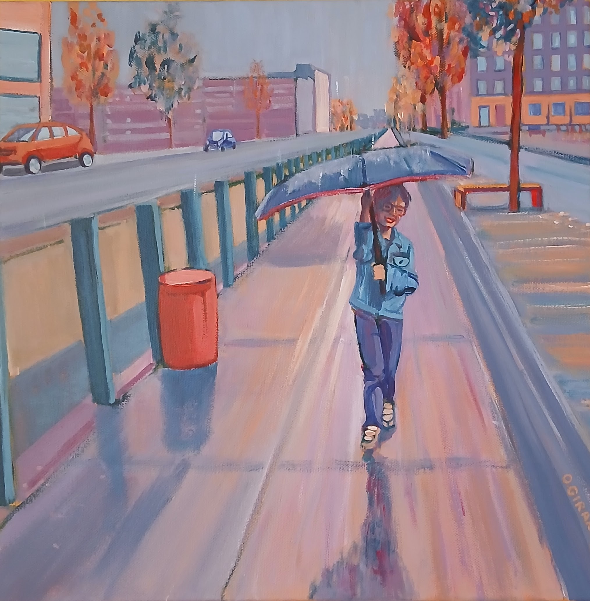 Dancing in the rain